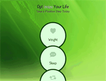 Tablet Screenshot of optyourlife.com